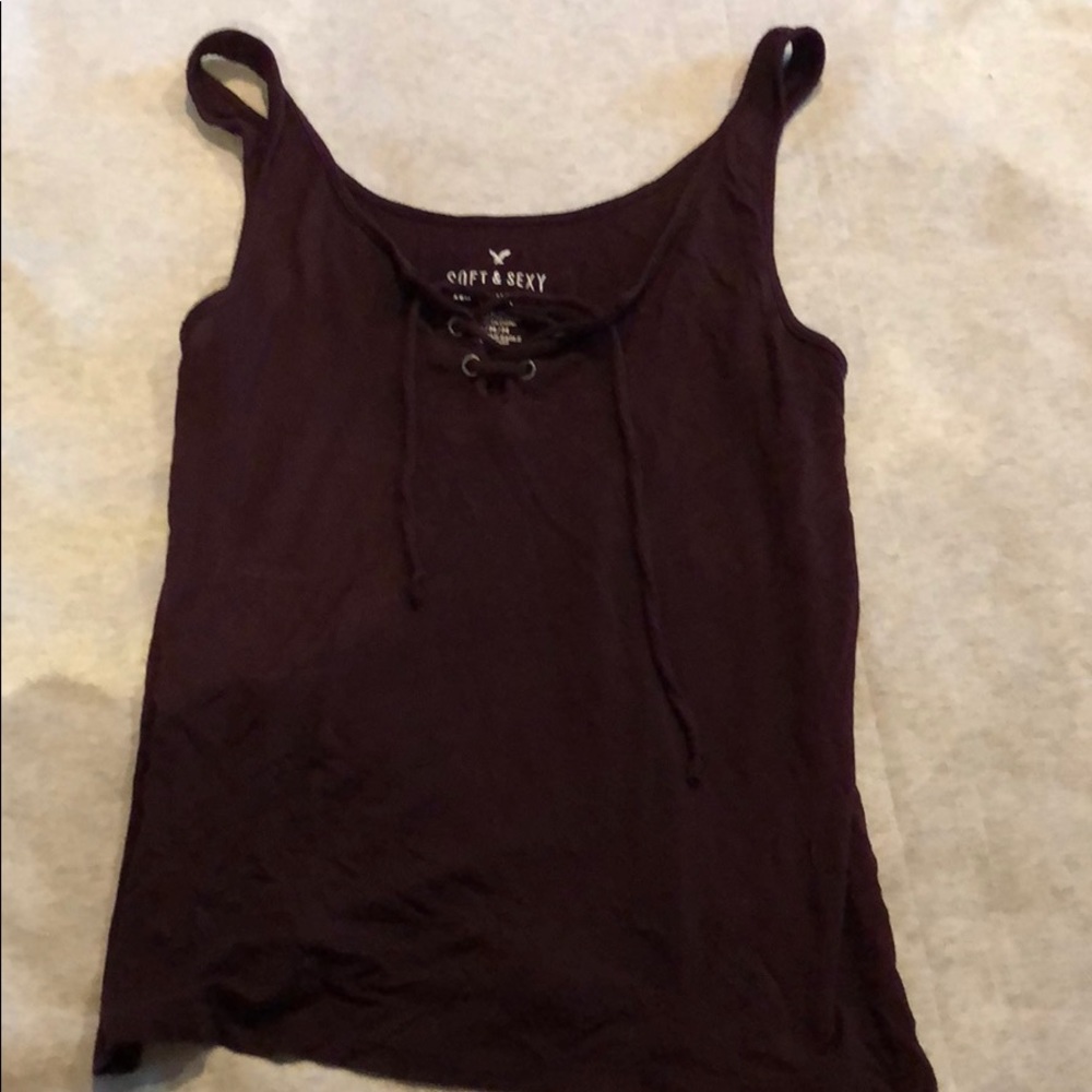 Purple tank top
